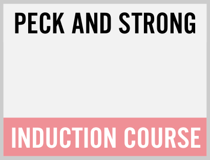 Peck and Strong Induction